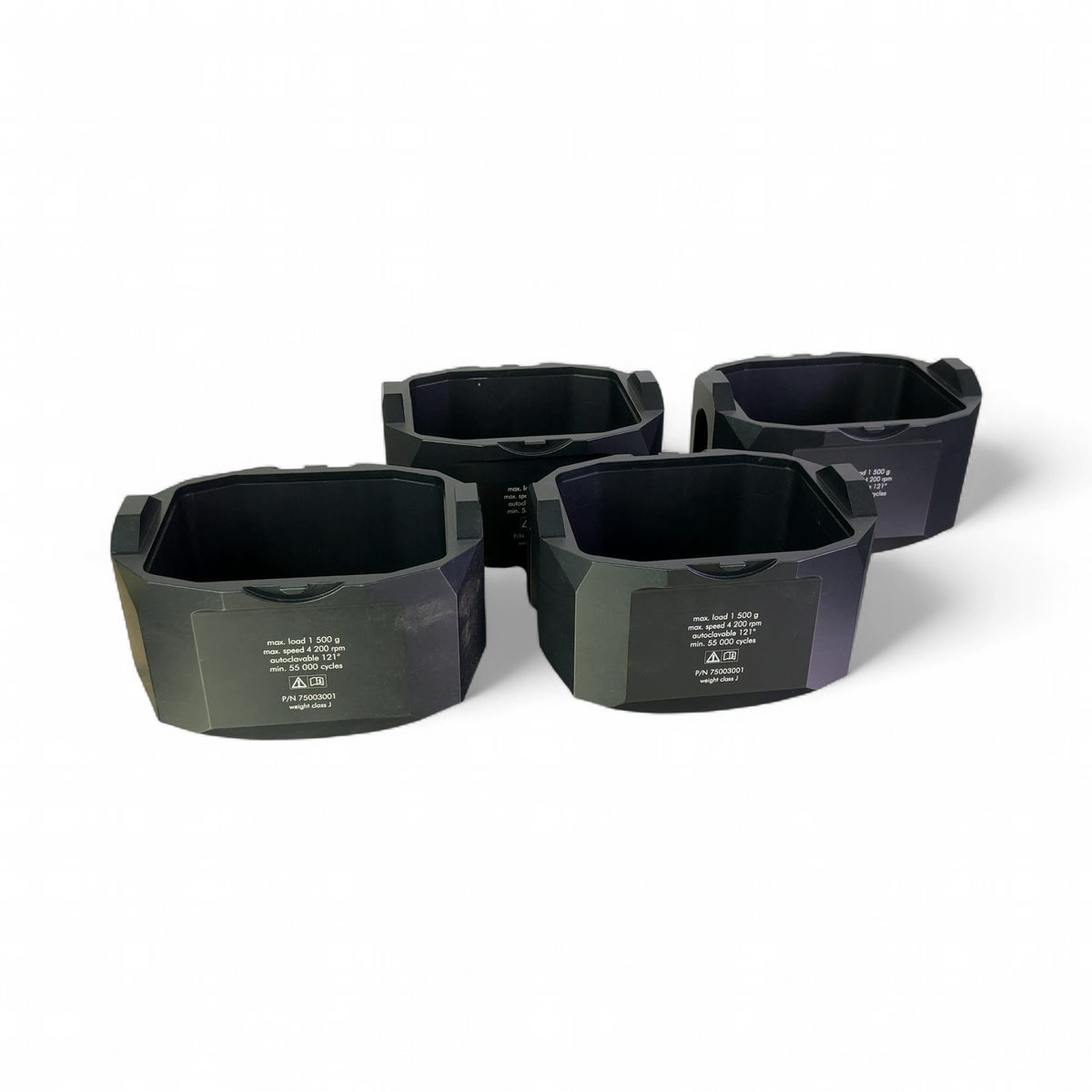 Thermo Scientific TX-1000 Centrifuge Swinging Bucket Rotor w Buckets & Adapters | Safe & Secure Shipping - Image 10