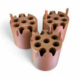 Thermo Scientific TX-400 9x15mL Conical Tube Rotor Adapters, 3pc Set 75003682 | Ships Fast from Mr. Scientific - Image 1
