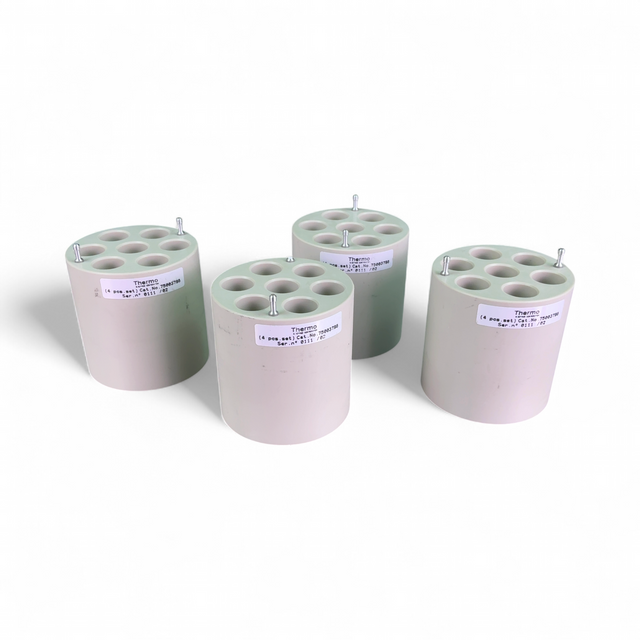 Thermo Scientific TX-400 Conical Tube Adapters for Centrifuge Rotor - 4pc Set (BO!) | Ships Fast from Mr. Scientific - Image 1