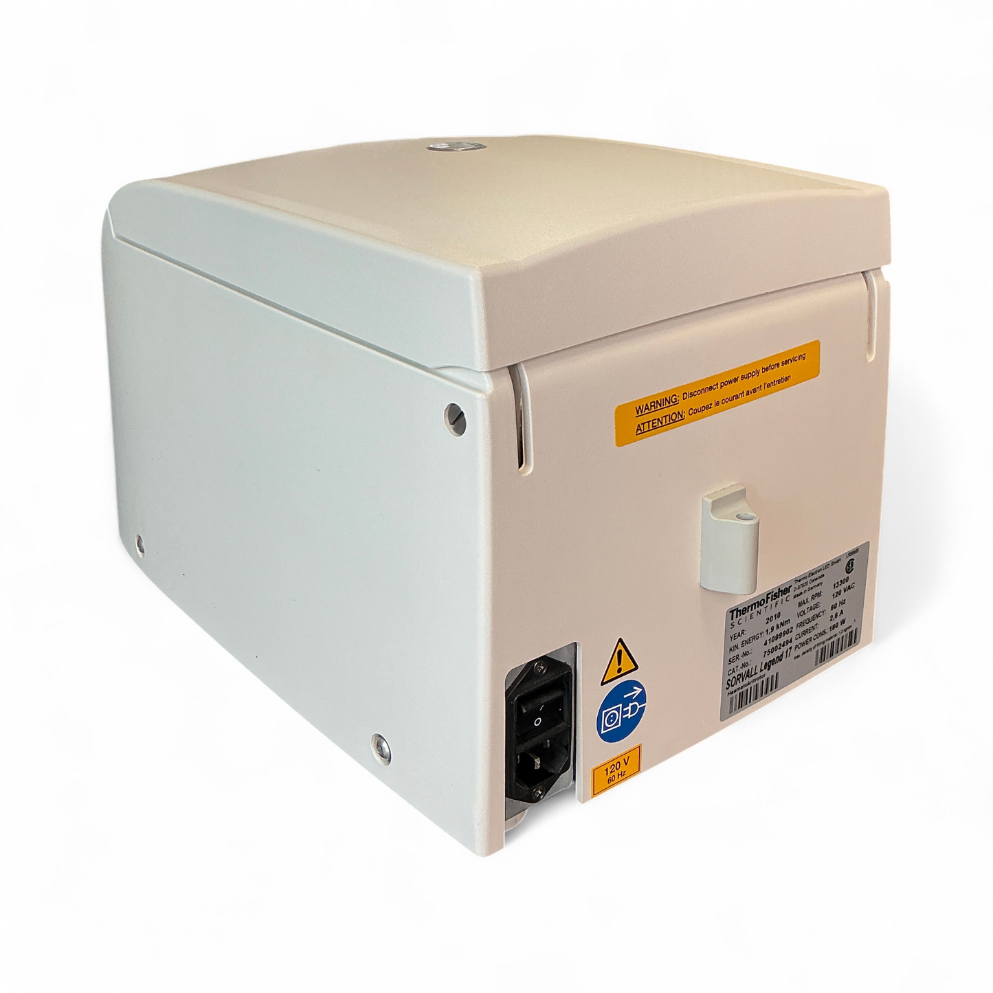 ThermoFisher Scientific Sorvall Legend 17 Microcentrifuge w Haematokritrotor 75002494-3473 (BO!) | Mr. Scientific - Image 14