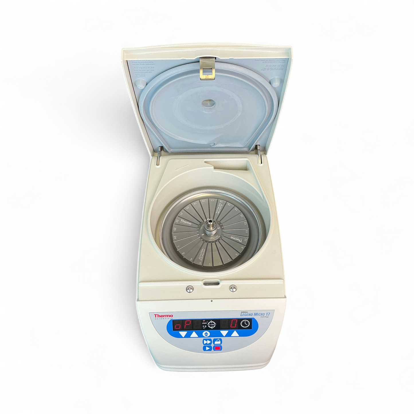 ThermoFisher Scientific Sorvall Legend 17 Microcentrifuge w Haematokritrotor 75002494-3473 (BO!) | Mr. Scientific - Image 5