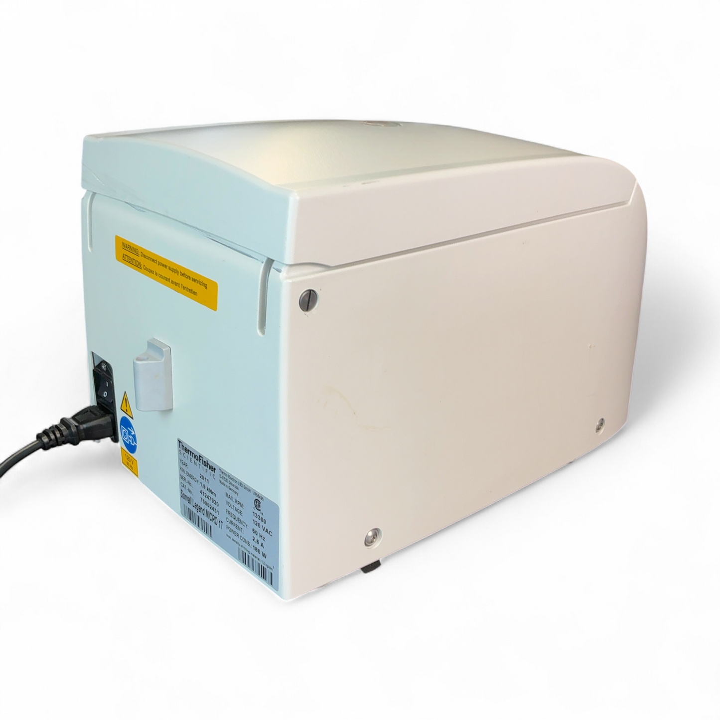 ThermoFisher Scientific Sorvall Legend Micro 17 Centrifuge w Rotor 75002431-3424 | Ships Fast from Mr. Scientific - Image 11