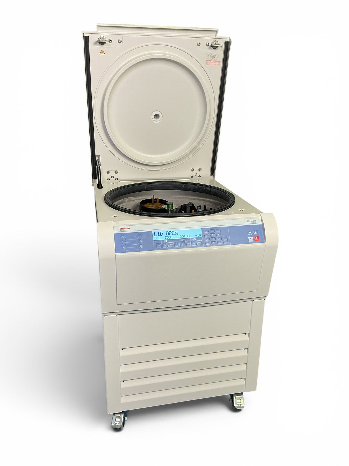ThermoFisher Scientific Sorvall Legend XFR Centrifuge 75004539 & TX-750 Rotor w Buckets/Adapters (BO!) | Safe & Secure Shipping - Image 1
