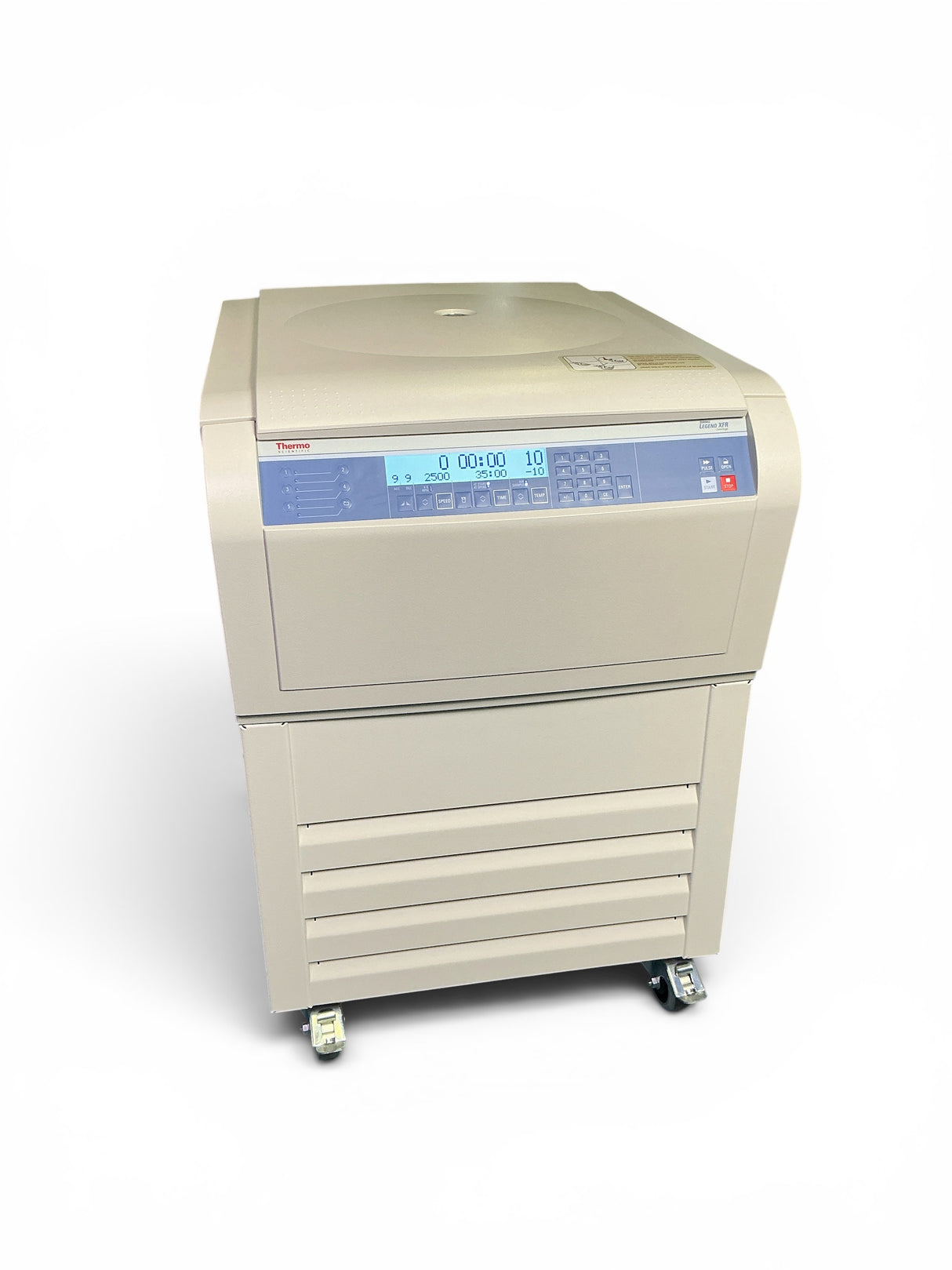 ThermoFisher Scientific Sorvall Legend XFR Centrifuge 75004539 & TX-750 Rotor w Buckets/Adapters (BO!) | Safe & Secure Shipping - Image 3