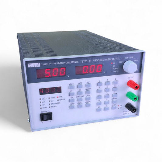 Thurlby Thandar Instruments Programmable DC Power Supply 35V-10A TSX3510P (BO!) | Ships Fast from Mr. Scientific - Image 1