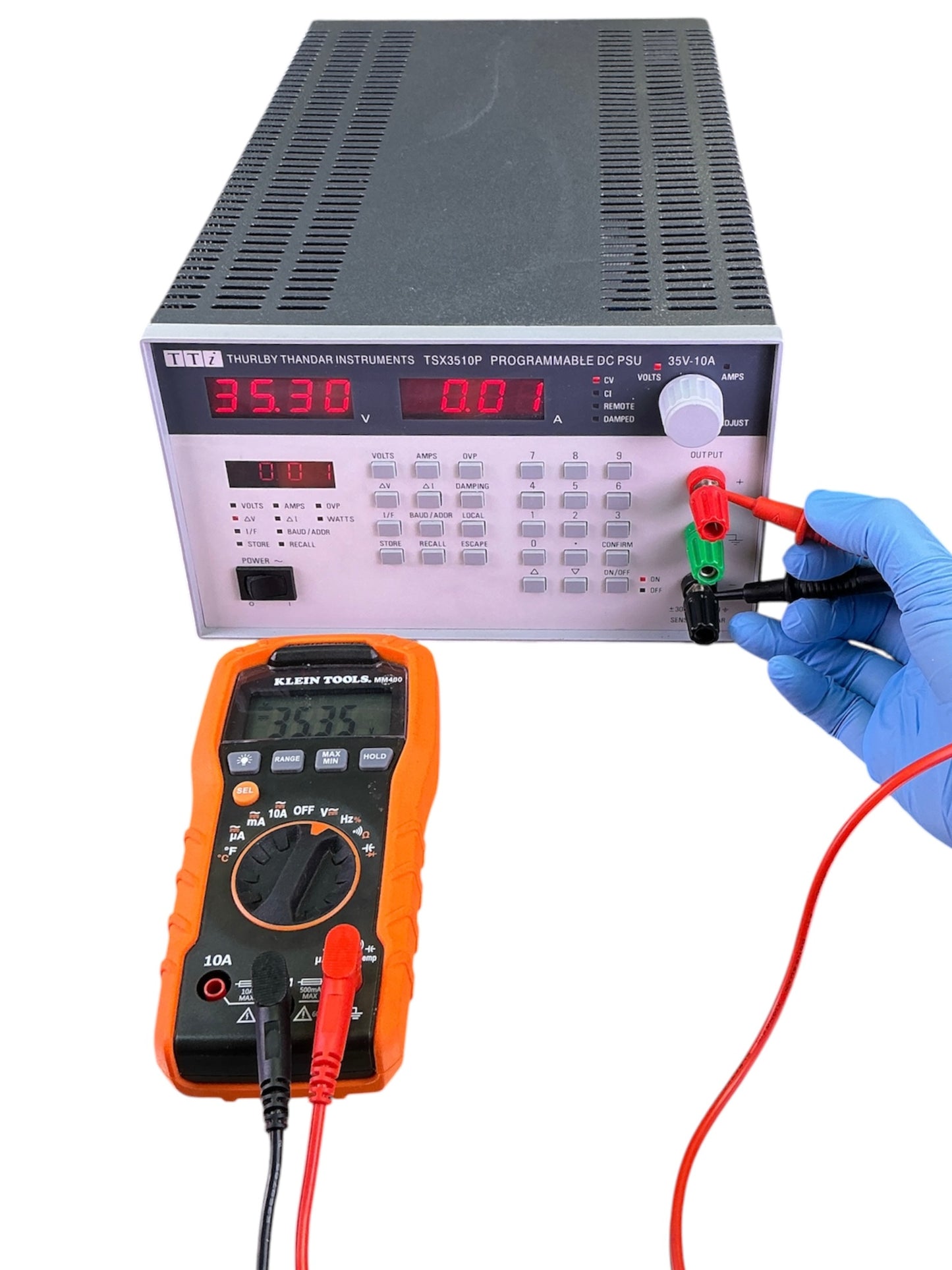 Thurlby Thandar Instruments Programmable DC Power Supply 35V-10A TSX3510P (BO!) | Ships Fast from Mr. Scientific - Image 14