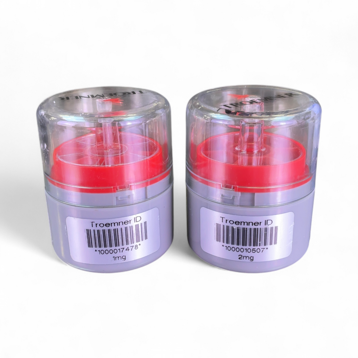 Troemner 1mg & 2mg Calibration Precision Leaf 2pc Set 1000017478, 1000010507 | Safe & Secure Shipping - Image 2