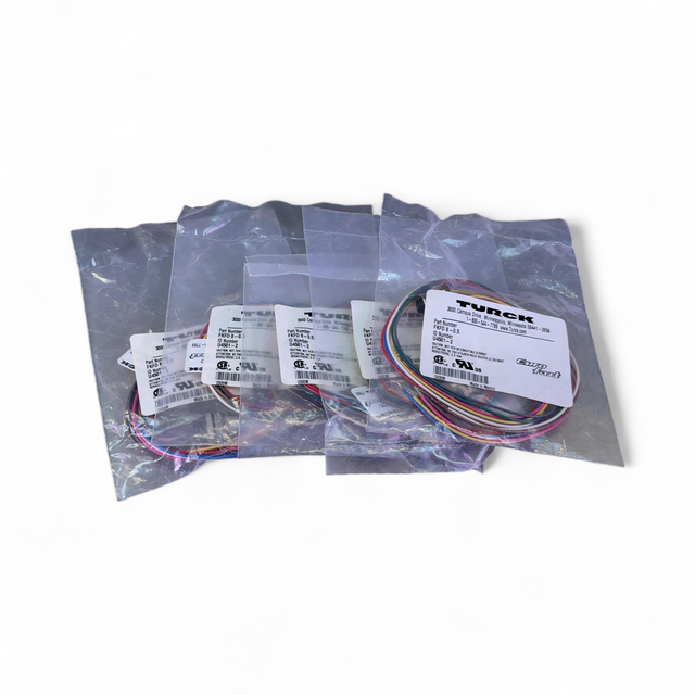 Turck EuroFast FKFD 8-0.5 Cable Assembly U4501-2 - Lot of 5x (Best Offer!) | Mr. Scientific - Image 1