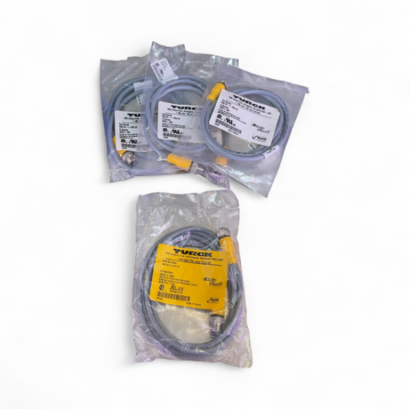 Turck EuroFast RKC 8T-1/1.5-RSC 8T Cable Assembly U5311-561, U5311-566 - Lot of 4x (BO!) | Order Direct and Save - Image 2