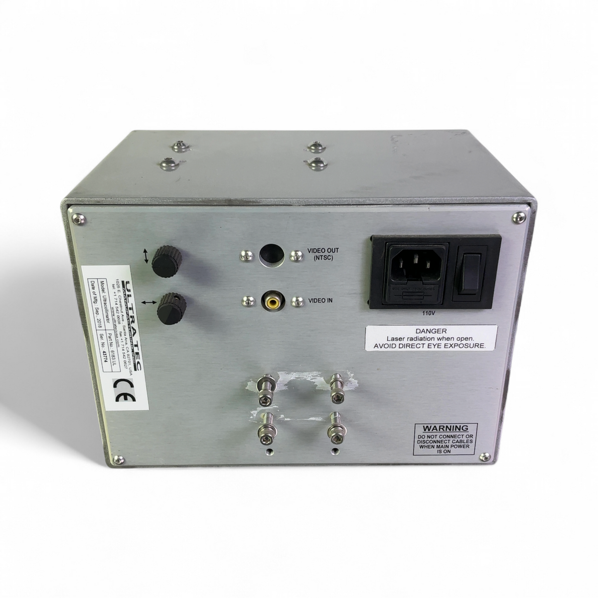 Ultra Tec Ultracollimator Optical Alignment System 6183.UL (BO!) - Image 8