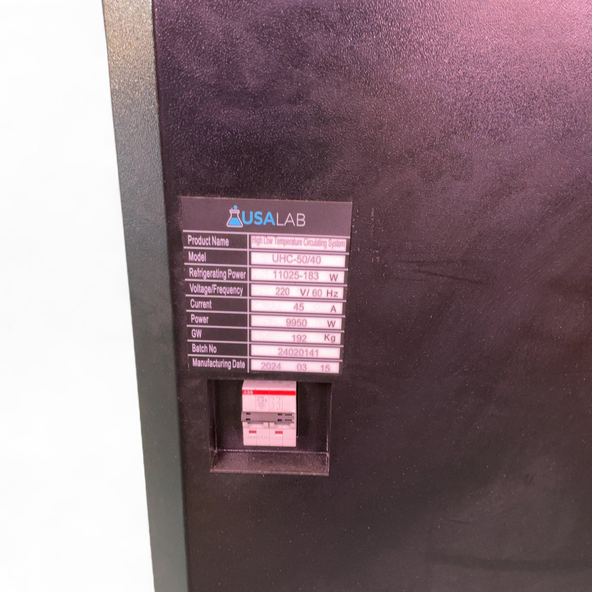USALAB UHC-50/40 -40°C to 200°C 12L Circulating Heater Chiller (BO!) | Ships Fast from Mr. Scientific - Image 5