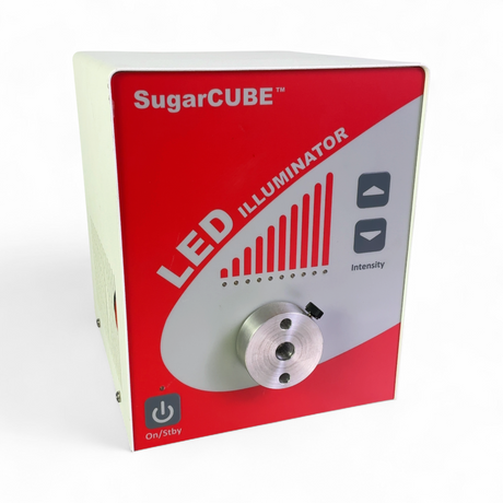 Ushio SugarCUBE LED Illuminator Red Fiber Optic Light Source 38000-M03-002 (BO!) - Image 2