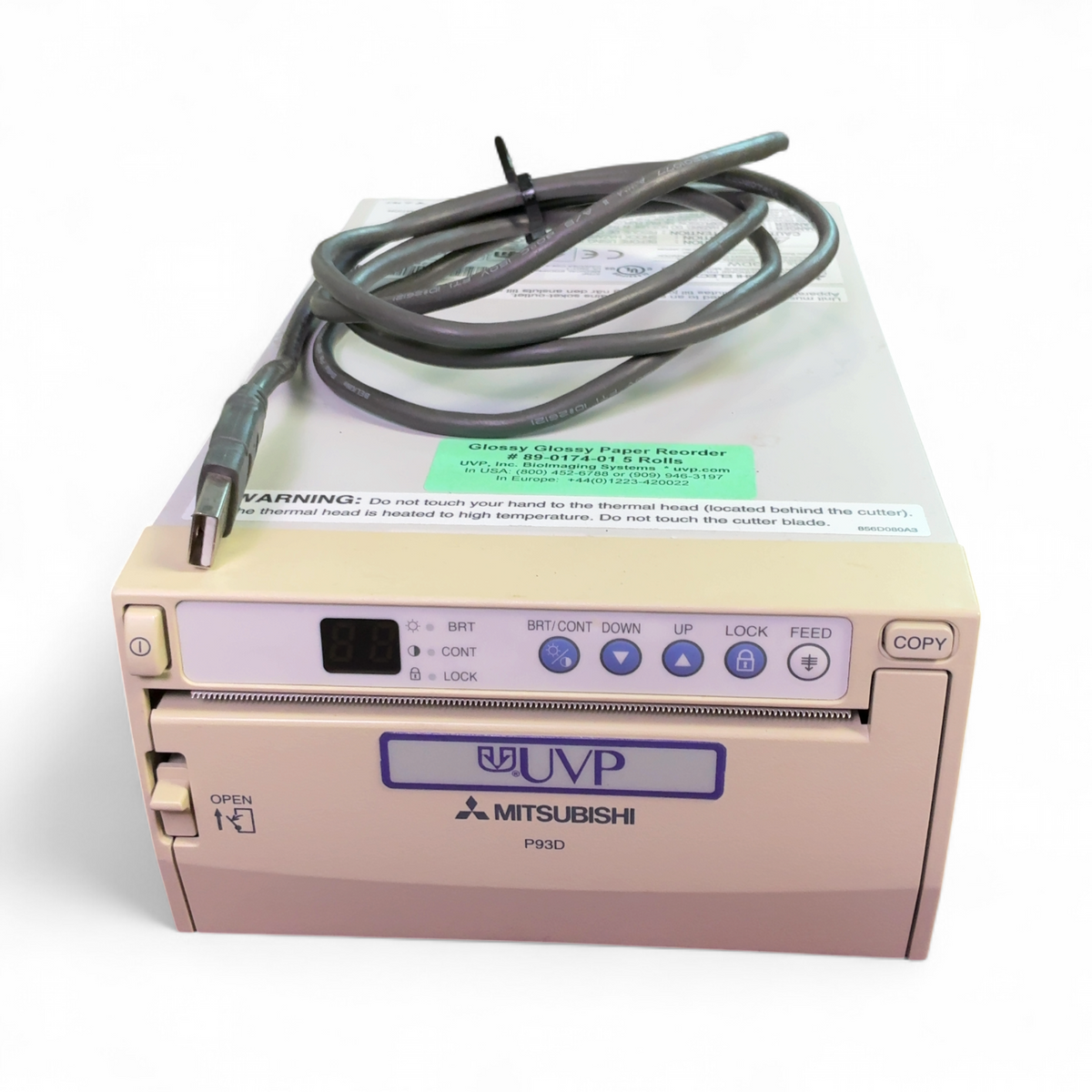 UVP BioImaging Epichemi 3 Darkroom w M-26XV UV Transilluminator & P93DW Printer | Safe & Secure Shipping - Image 3