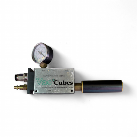Vac Cubes Model 240 Multi Venturi Vacuum Ejector (Best Offer!) | Safe & Secure Shipping - Image 2
