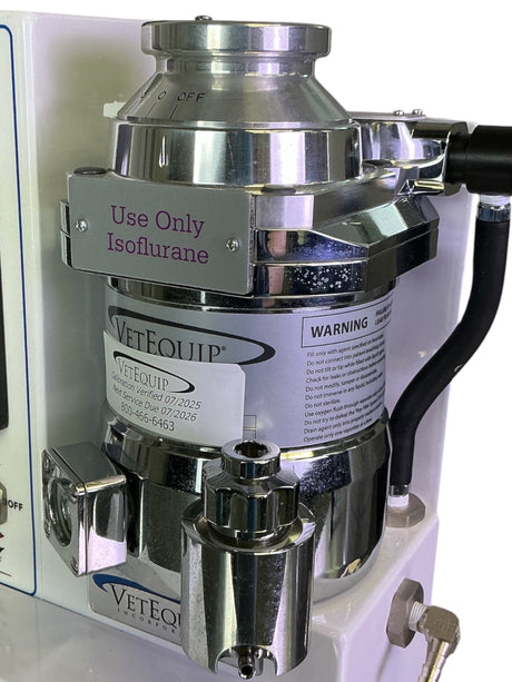 VetEquip Compac5 Isoflurane Rodent Anesthesia Center w Carbon Filter & Accessories (BO!) | Safe & Secure Shipping - Image 7