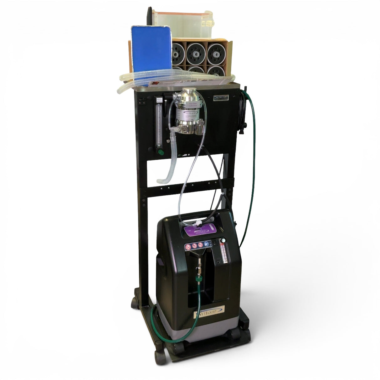 VetEquip Isoflurane Inhalation Anesthesia System w OxyVet Concentrator & Accessories (BO!) | Safe & Secure Shipping - Image 1