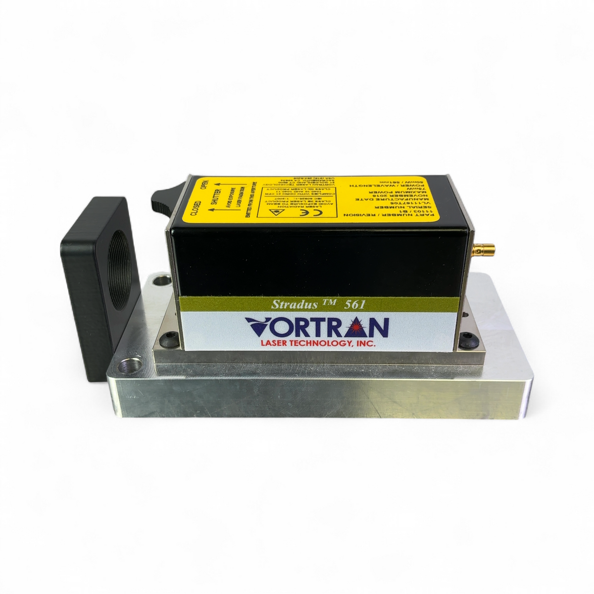 Vortran Laser Technology Stradus 561, 561nm Laser Diode Module 11103/B1 - Tested - Image 7