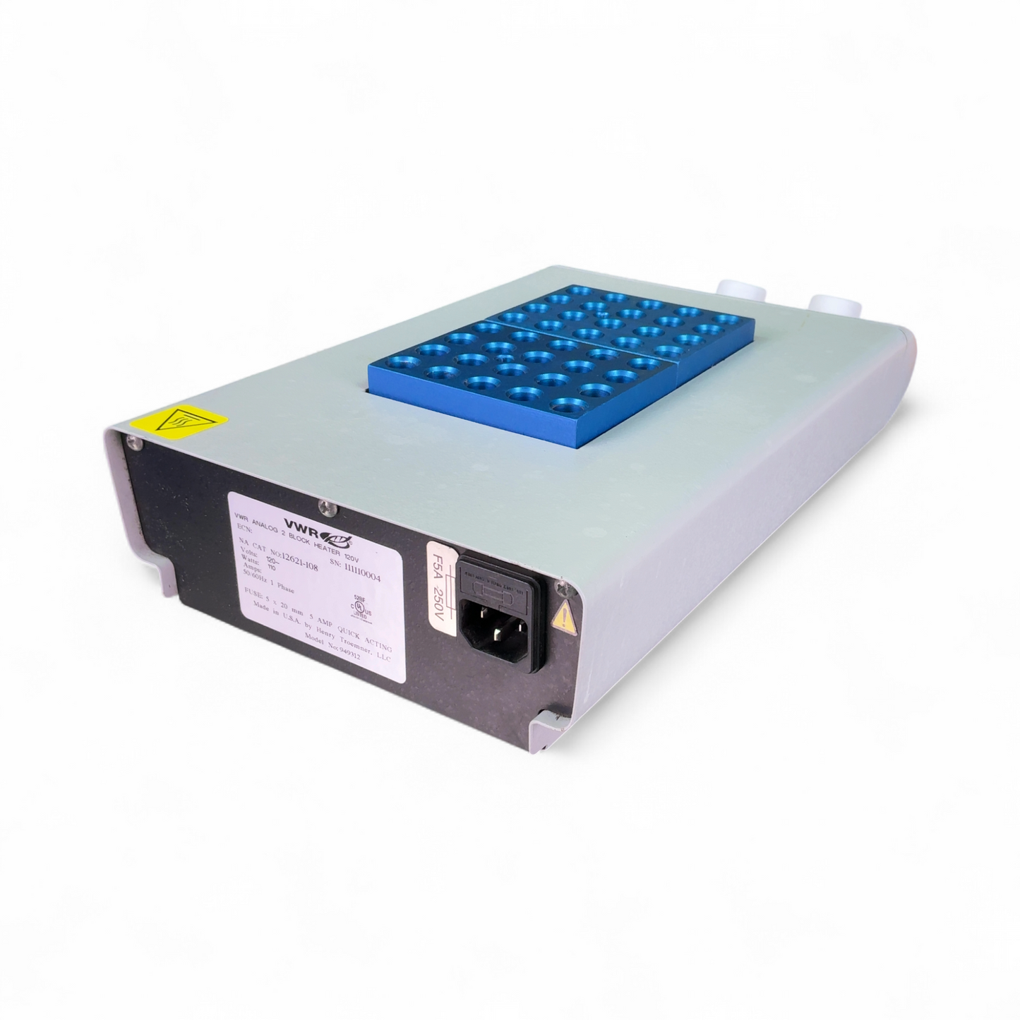 VWR 120V Analog Heatblock 12621-108 w 2x 20-Well Blocks (Best Offer!) | Safe & Secure Shipping - Image 8