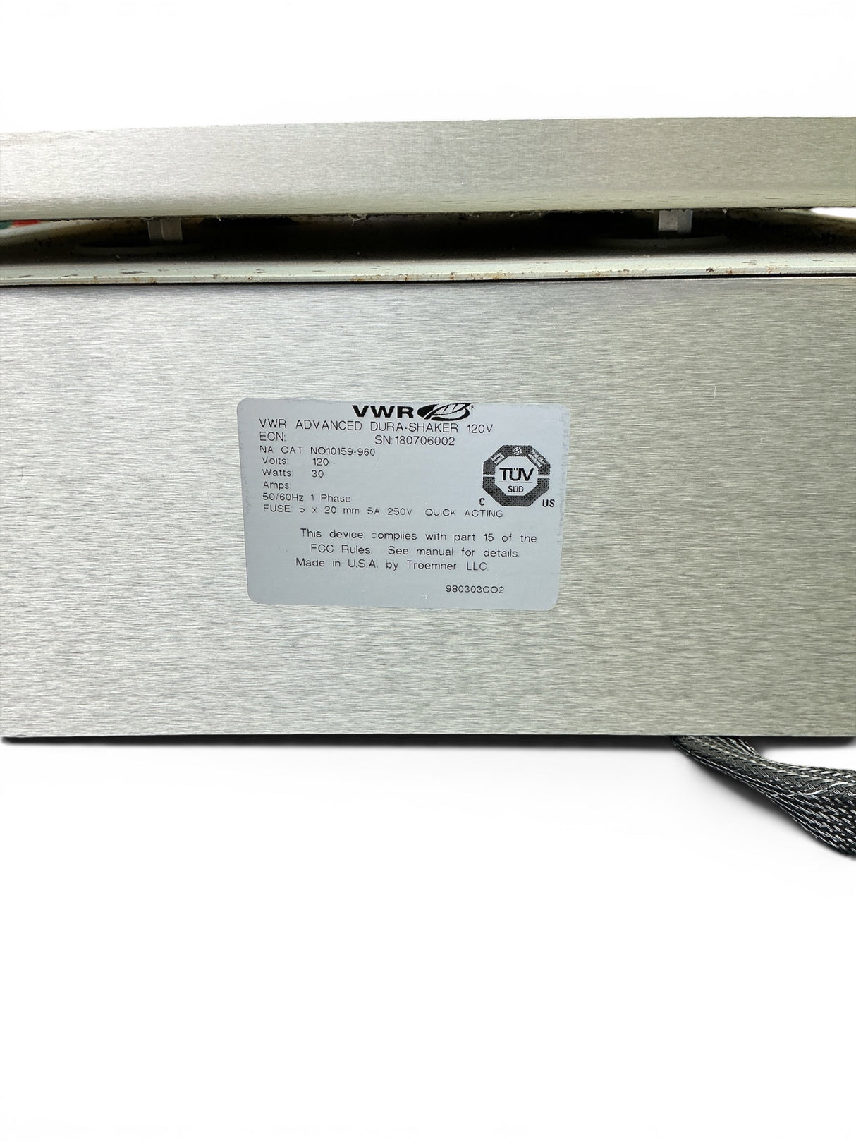 VWR Advanced Dura-Shaker 120V NO10159-960 Extreme Platform Shaker - See Desc (BO!) | Order Direct and Save - Image 13