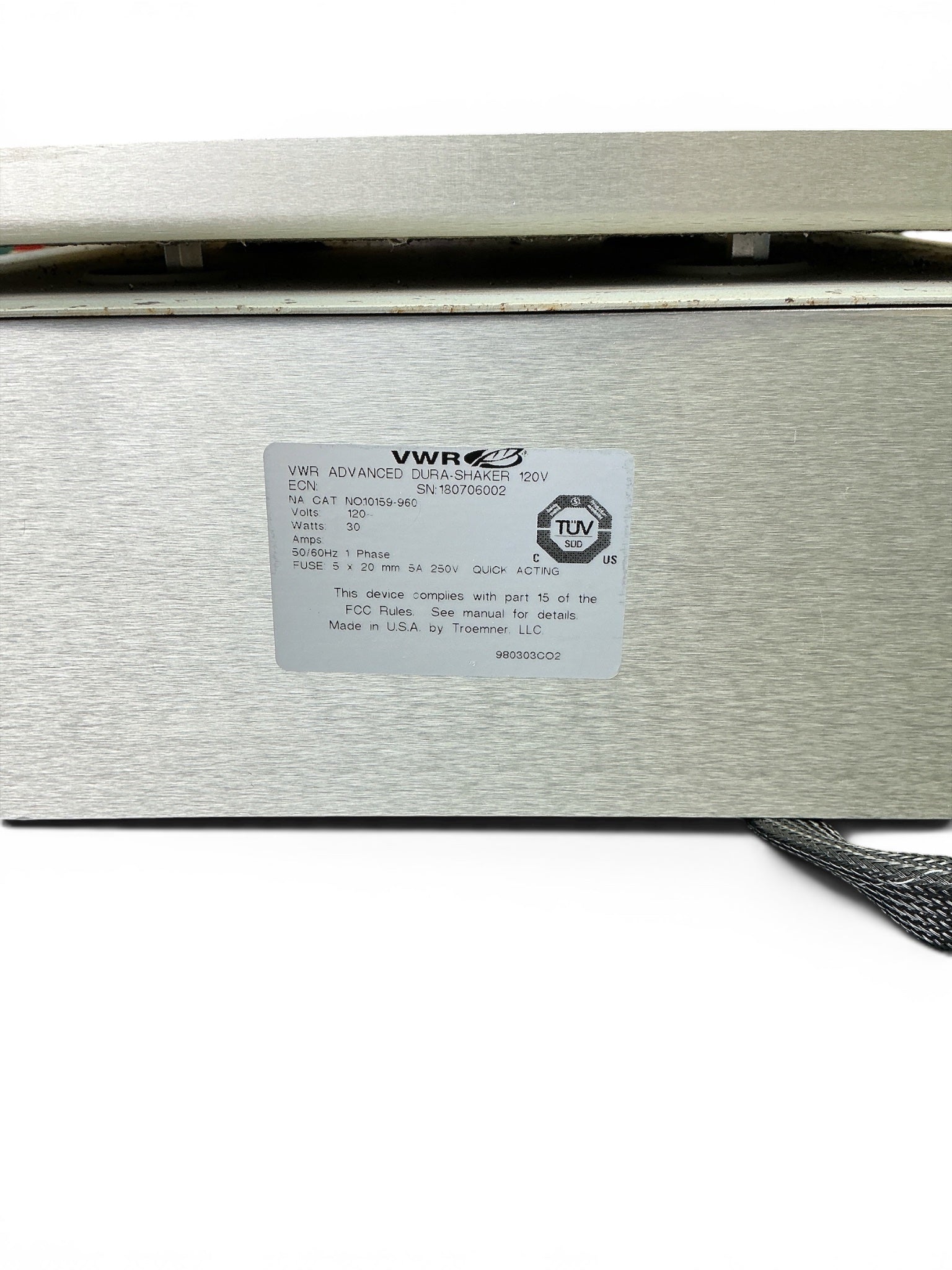VWR Advanced Dura-Shaker 120V NO10159-960 Extreme Platform Shaker - See Desc (BO!) | Order Direct and Save - Image 13