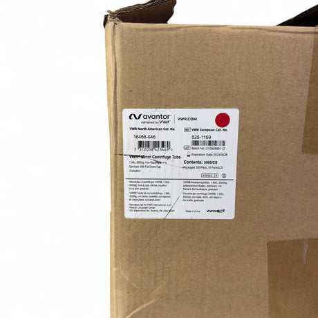 VWR Avantor 16466-046 1.5mL Micro Centrifuge Tube (Best Offer!) | Ships Fast from Mr. Scientific - Image 3