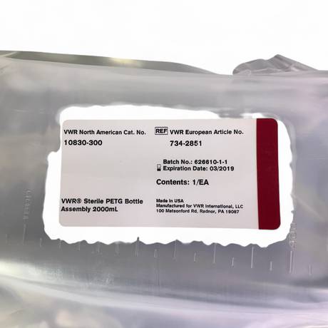 VWR Avantor Sterile PETG Bottle Assemblies - 2x Units 10830-300 | Safe & Secure Shipping - Image 5