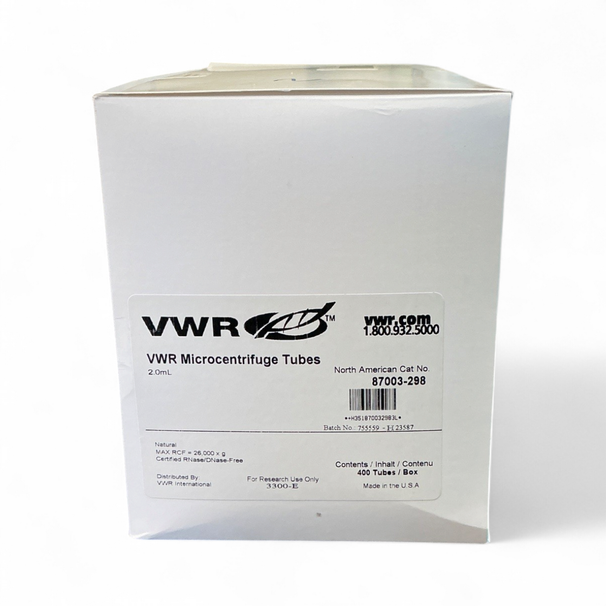 VWR Microcentrifuge Tubes 87003-298 2.0mL (Best Offer!) | Ships Fast from Mr. Scientific - Image 4