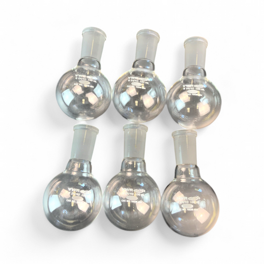 VWR Round Bottom Flask 10536-654 100 mL - Image 1