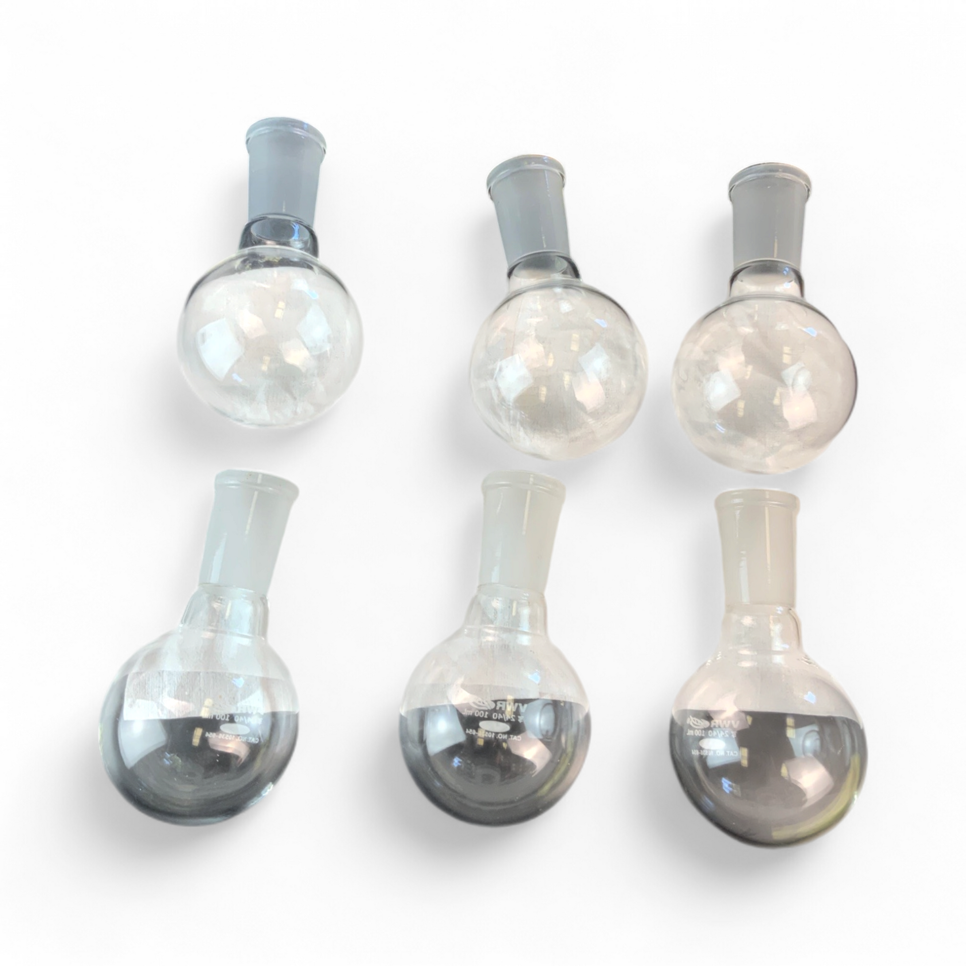 VWR Round Bottom Flask 10536-654 100 mL - Image 2