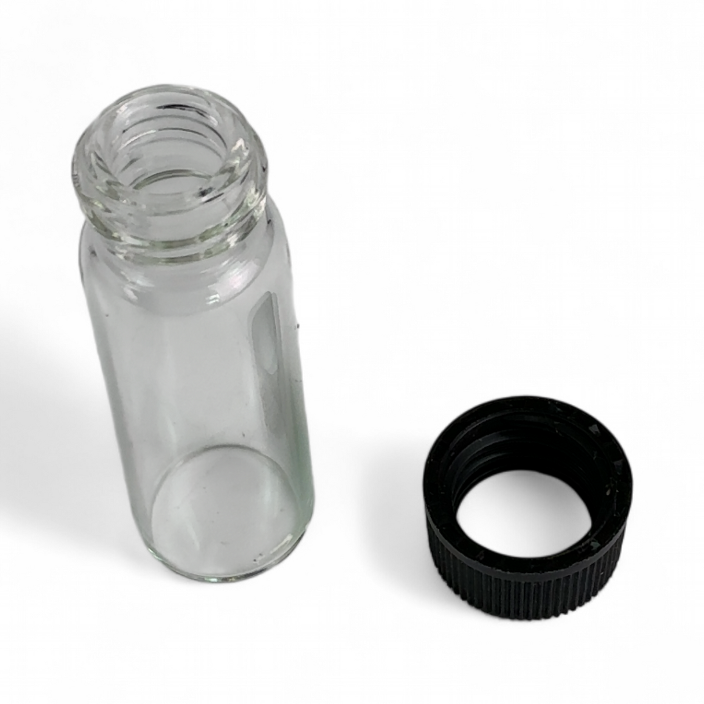 VWR Scientific Specialties 1 Dram Clear 15x45 Vials w Caps - 36/Pk V1545C-FM/SP | Safe & Secure Shipping - Image 3
