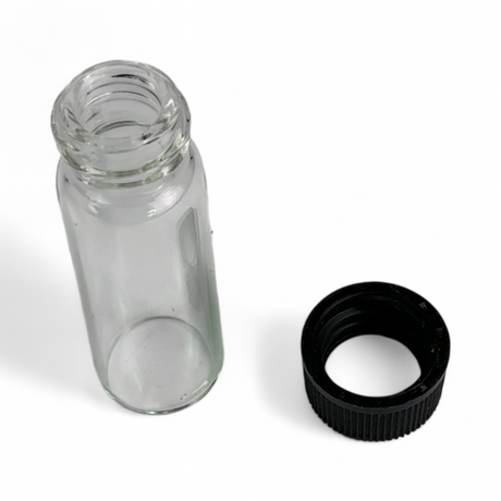 VWR Scientific Specialties 1 Dram Clear 15x45 Vials w Caps - 36/Pk V1545C-FM/SP | Safe & Secure Shipping - Image 3