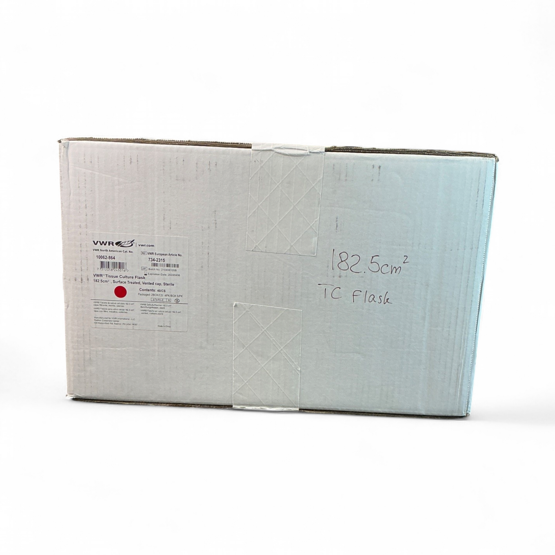 VWR Tissue Culture Flask 10062-864 182.5cm ²  40/case - Image 3