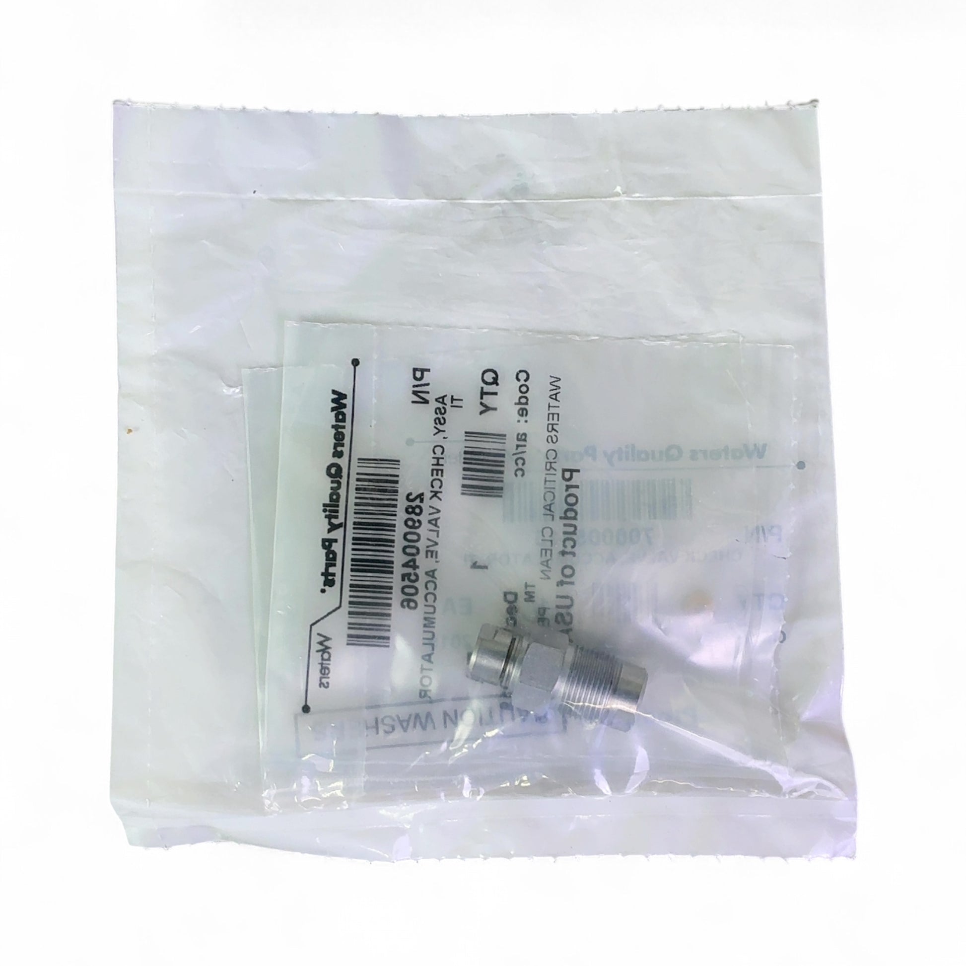 Waters 700005415 Acquity Replacement Biocompatible i2V Cartridge Check Valve Accumulator  | Ships Fast from Mr. Scientific - Image 3