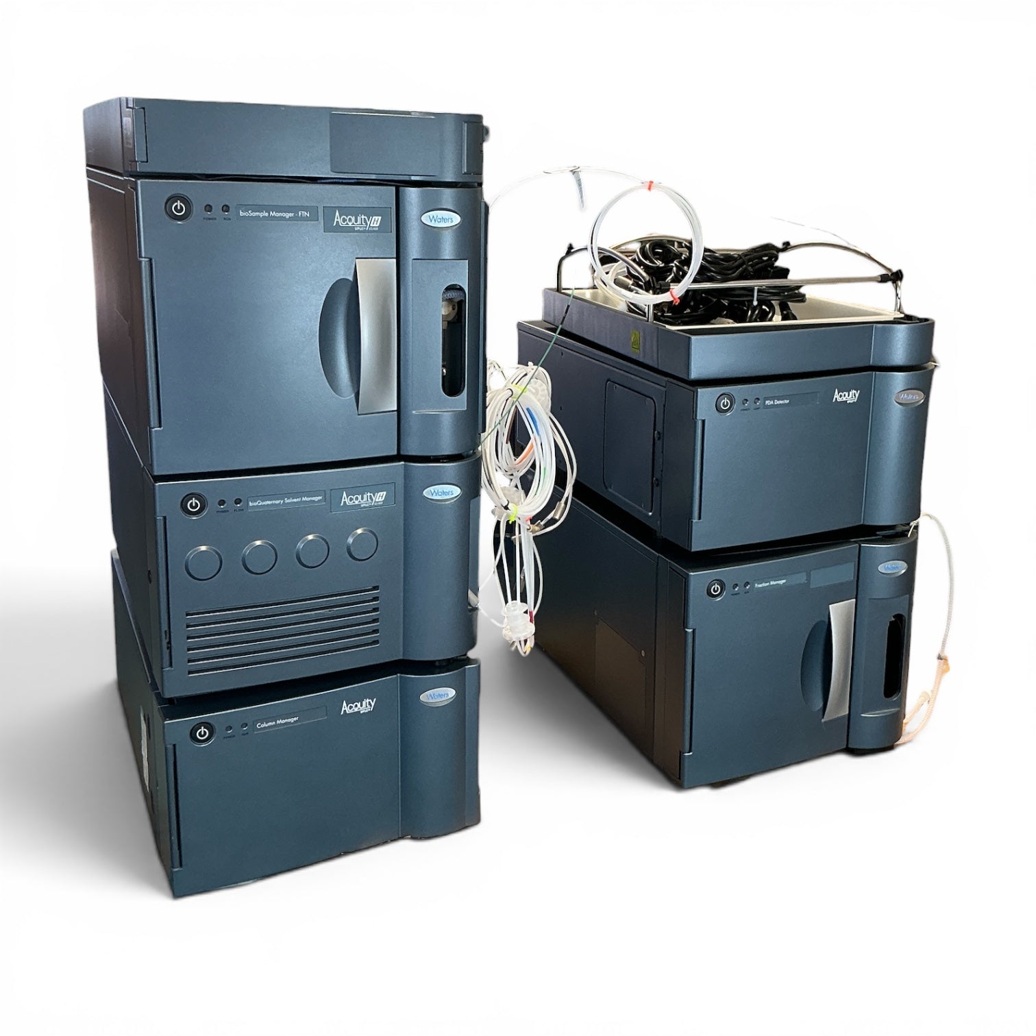 Waters Acquity H-Class UPLC Modular System - BioSample, BioQuaternary, PDA Detector, Fraction, Column (BO!) | Safe & Secure Shipping - Image 1