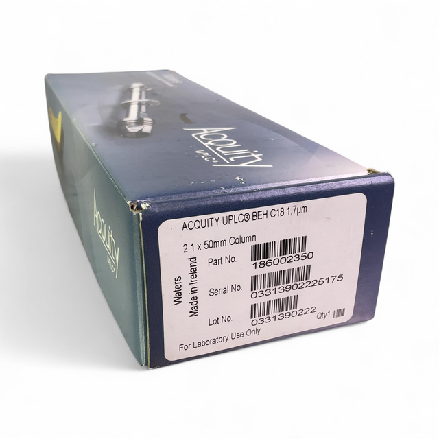Waters ACQUITY UPLC BEH C18 1.7µm Chromatography Column 186002350 - Image 1