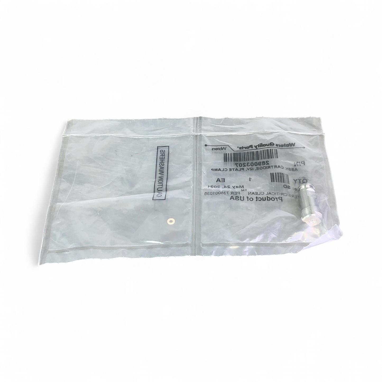 Waters i2V Cartridge Assembly Plate Clamp 700005165 289003207 | Safe & Secure Shipping - Image 3