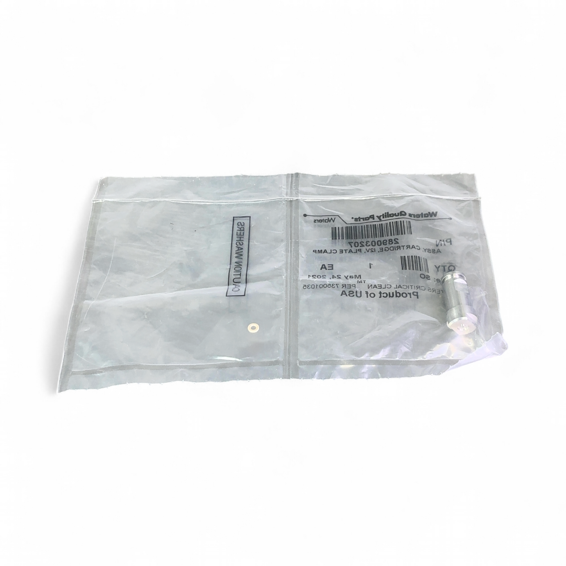 Waters i2V Cartridge Assembly Plate Clamp 700005165 289003207 | Safe & Secure Shipping - Image 3