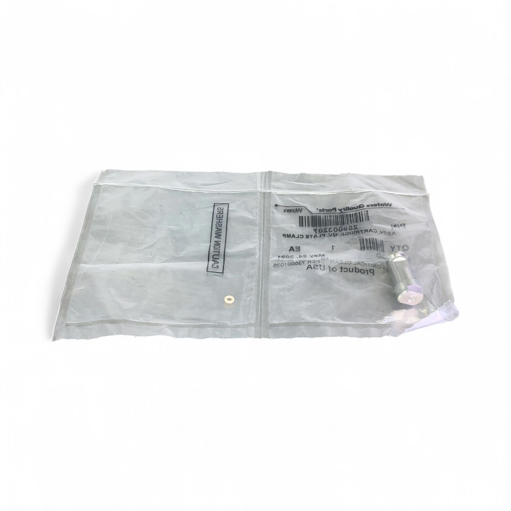 Waters i2V Cartridge Assembly Plate Clamp 700005165 289003207 | Safe & Secure Shipping - Image 5