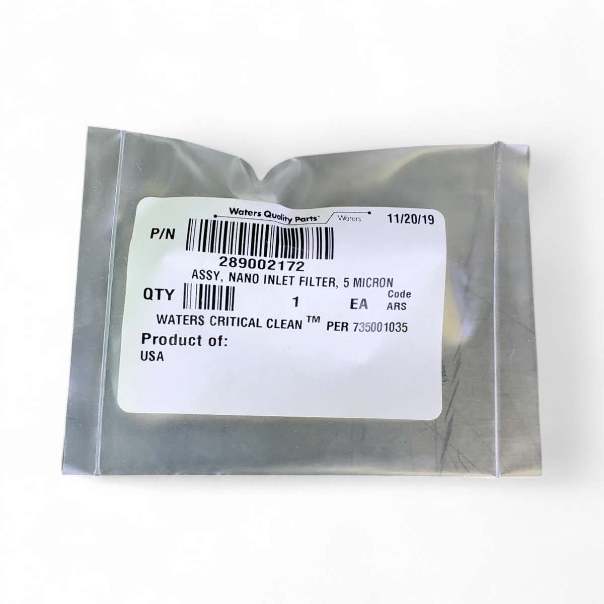 Waters nanoACQUITY Nano Inlet Filter 5 Micron Assembly Lot of 3 289002172 | Order Direct and Save - Image 6