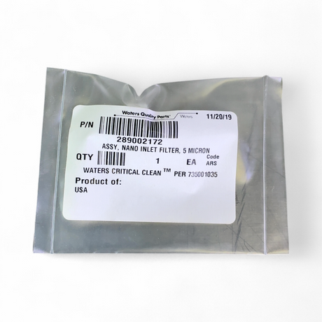 Waters nanoACQUITY Nano Inlet Filter 5 Micron Assembly Lot of 3 289002172 | Order Direct and Save - Image 6