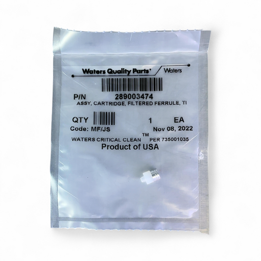 Waters Titanium Cartridge Filter with Lock Ring 2/Pack 700003785 289003474 | Ships Fast from Mr. Scientific - Image 2