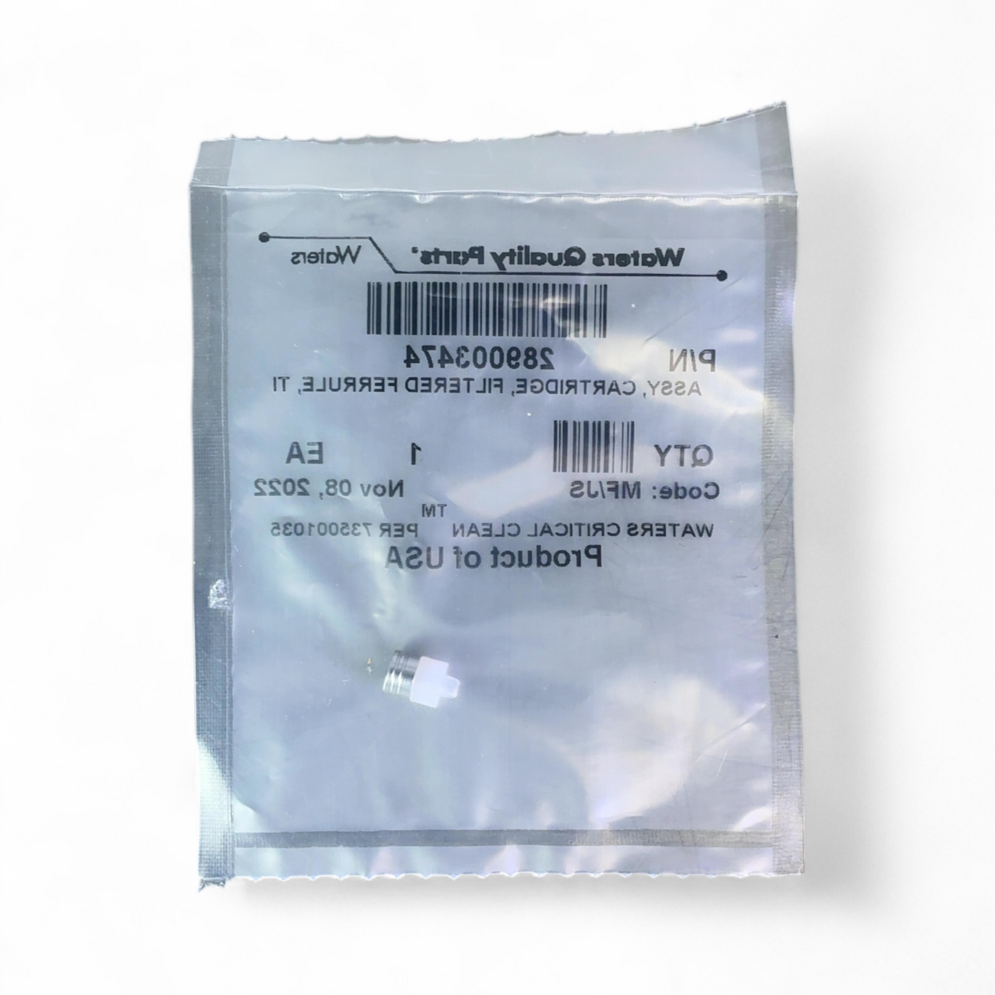 Waters Titanium Cartridge Filter with Lock Ring 2/Pack 700003785 289003474 | Ships Fast from Mr. Scientific - Image 5