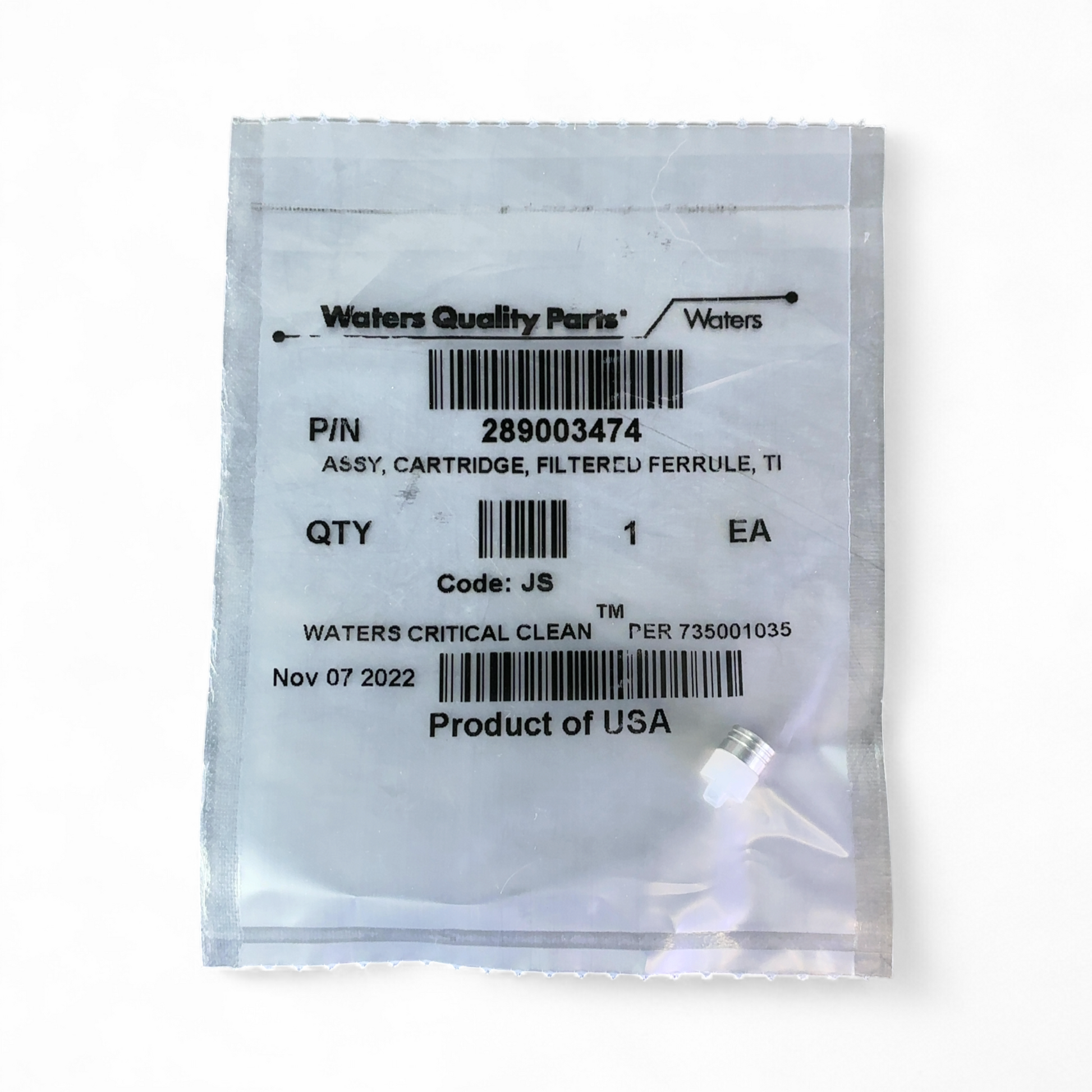 Waters Titanium Cartridge Filter with Lock Ring 2/Pack 700003785 289003474 | Ships Fast from Mr. Scientific - Image 6