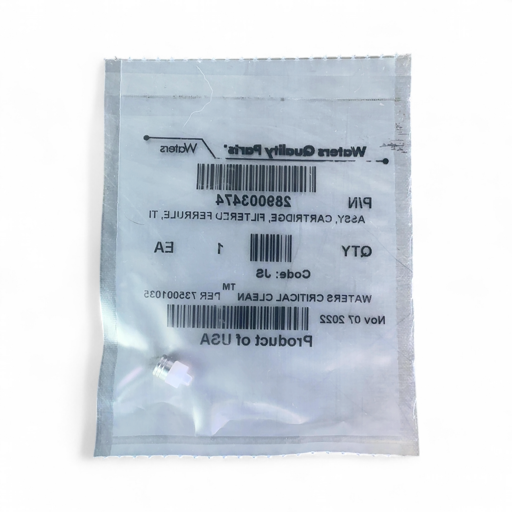 Waters Titanium Cartridge Filter with Lock Ring 2/Pack 700003785 289003474 | Ships Fast from Mr. Scientific - Image 9