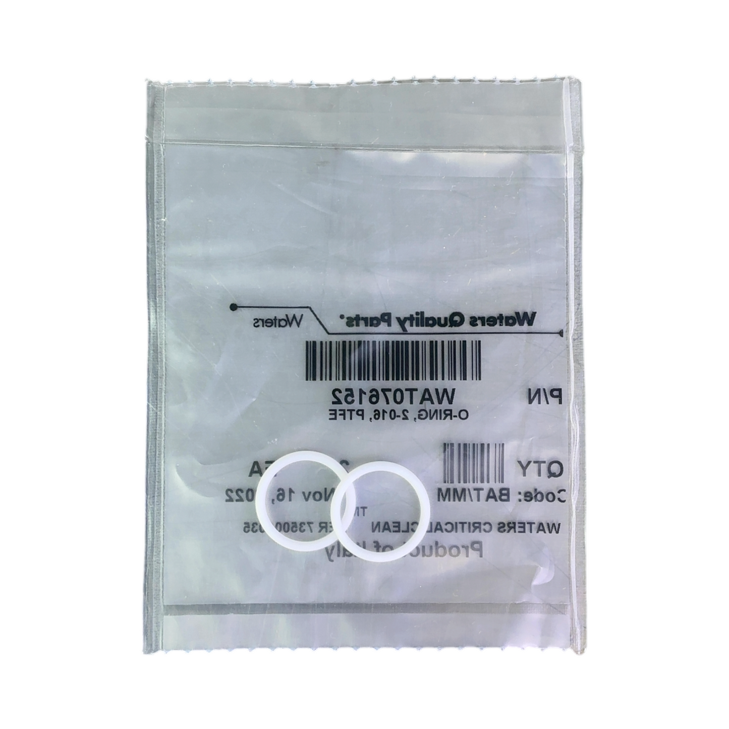 Waters WAT076152 O-Ring FEP PTFE 2-016 for Acquity Solvent Manager Pump Heads | Order Direct and Save - Image 5