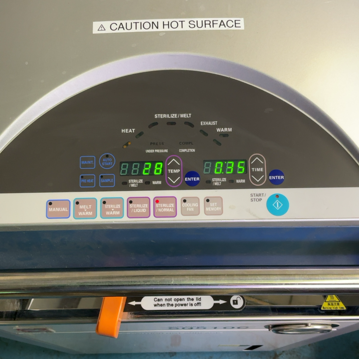 Yamato Vertical Sterilizer 50L Laboratory Auto Clave System SQ510C (Best Offer!) - Image 18