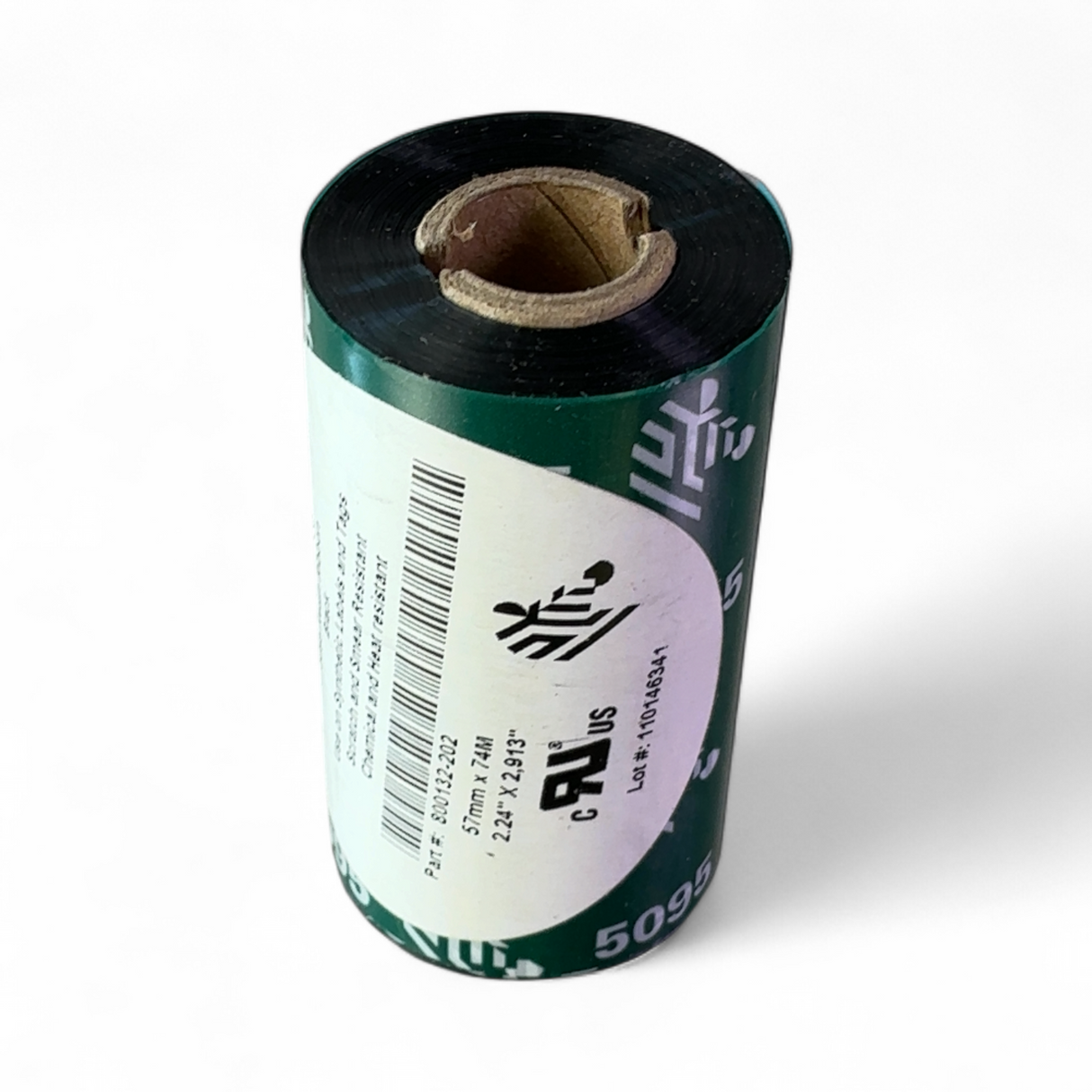 Zebra 5095 Resin Ribbon Black 800132-202 57mm x 74M Lot of 12 | Order Direct and Save - Image 4